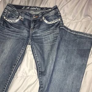 L.A idol jeans size 3